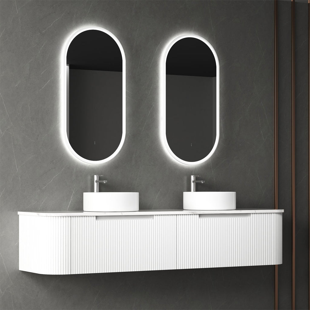 Petra Mark II Wall Hung Vanity 750 - 1800mm - Hera Bathware X Aulic CAWH402 - 1800 | 1800mmCabinet Only