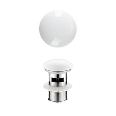 Pop Up Waste - Non Overflow - Hera BathwareGloss WhiteOverflow