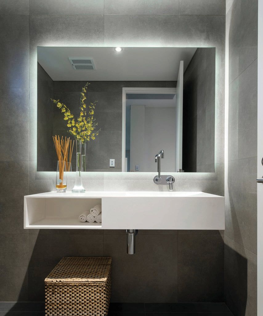 Premium SS Range Back - Lit Mirror - Hera Bathware900x750