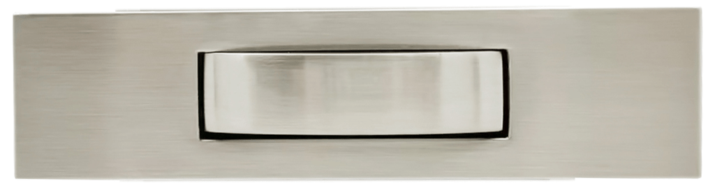 Push Door Lock Handle Karina | BellaVista - Hera Bathware X Bella Vista PLCH - BN | Brushed Nickel