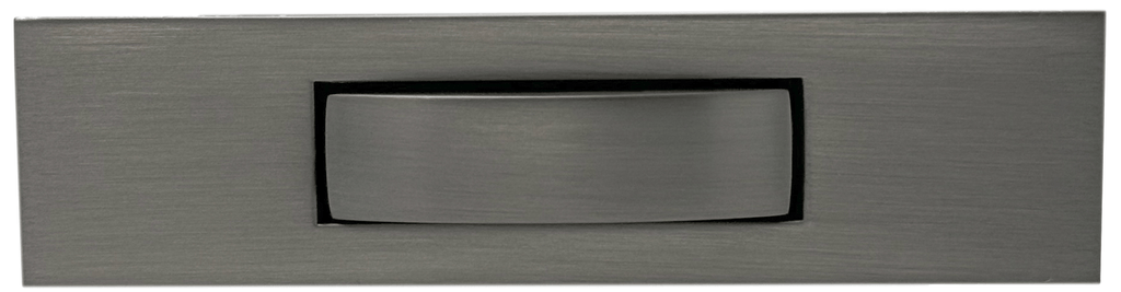 Push Door Lock Handle Karina | BellaVista - Hera Bathware X Bella Vista PLCH - GM | Gunmetal