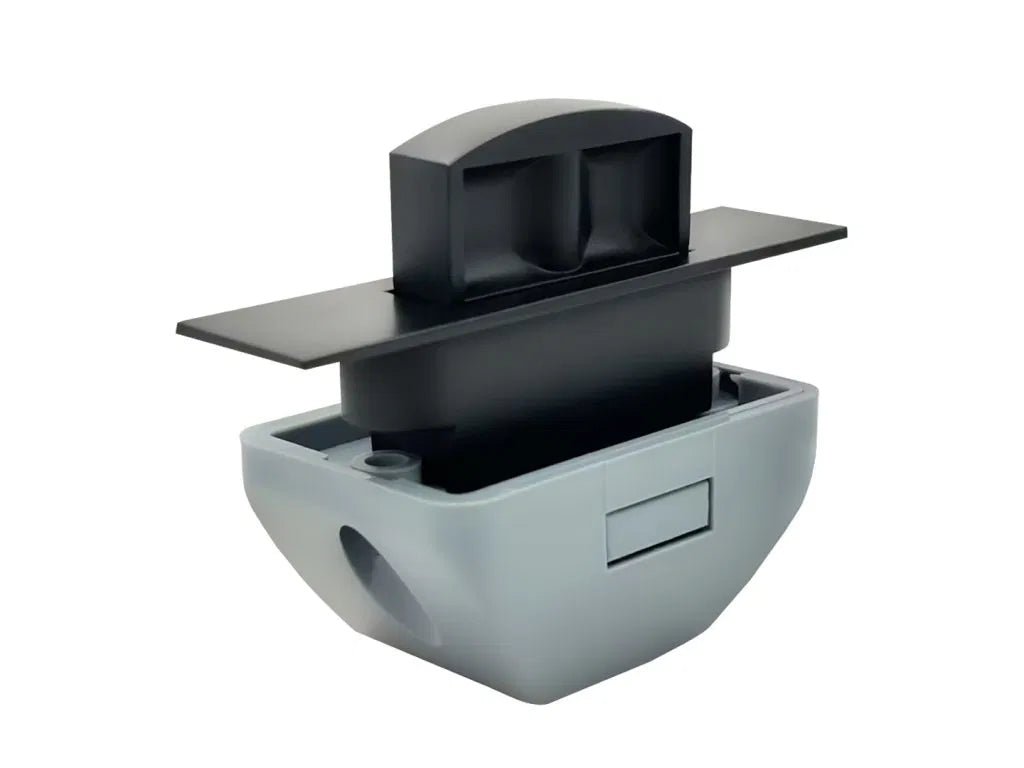 Push Door Lock Handle Karina | BellaVista - Hera Bathware X Bella Vista PLCH - BLK | Matte Black