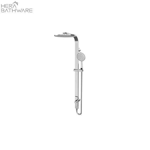 RAIN Round Shower Set Single Hose - Chrome - Hera BathwareChrome