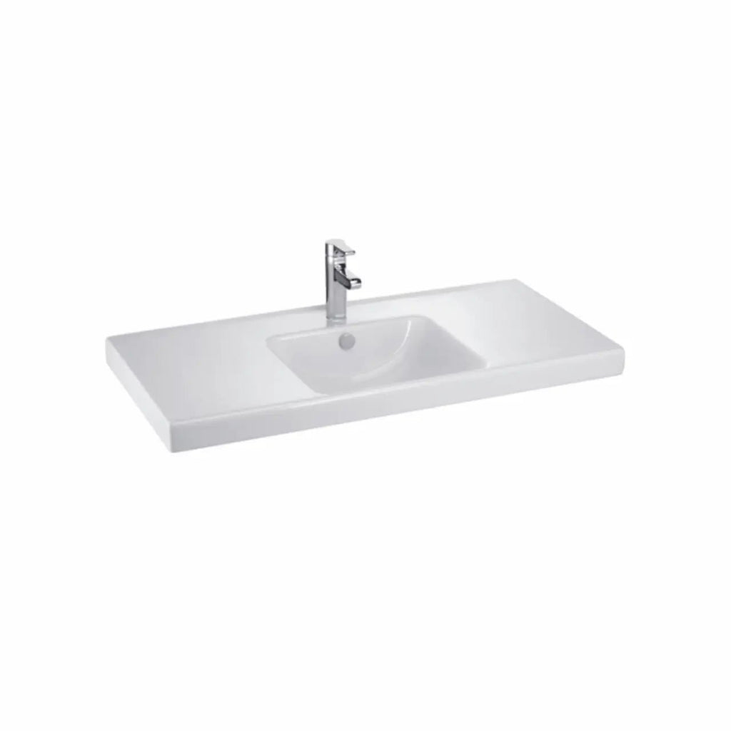 REACH 1 - hole Wall Hung Basin 1050 mm - Hera Bathware X Kohler 18571W - 00 |