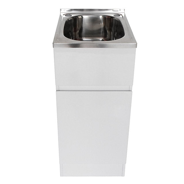 Rio Laundry trough Cabinet - Capacity 27 - 45 Litre - Hera Bathware X Best Bm BRC - T27 | Gloss White27L