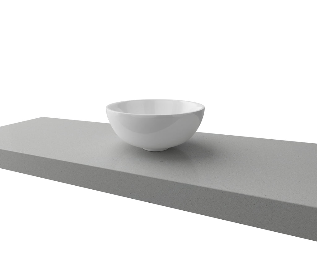 Rose Basin 320mm White Gloss - Hera BathwareGloss White