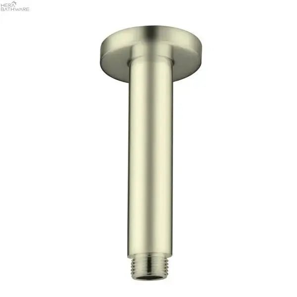 ROUND Ceiling arm 100mm length - Hera BathwareBrushed Gold