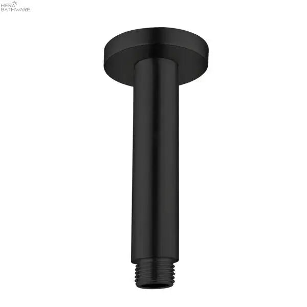 ROUND Ceiling arm 100mm length - Hera BathwareMatte Black