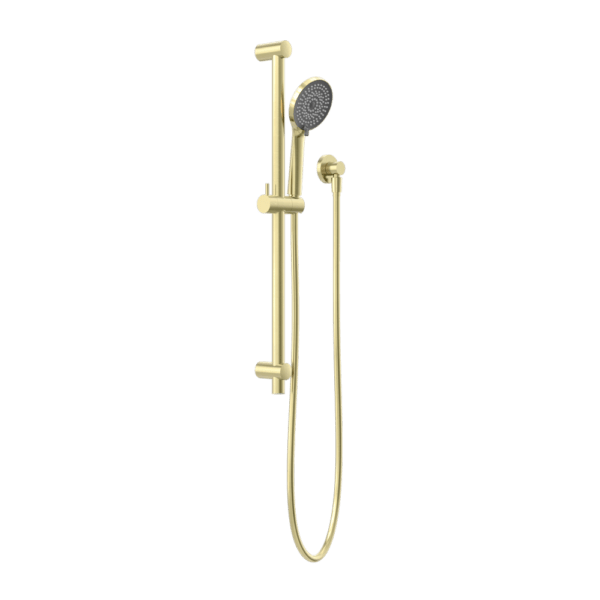 Round Metal Project Shower Rail NR318 - Hera BathwareBrushed Gold