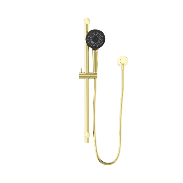 Round Metal Project Shower Rail NR318 - Hera BathwareBrushed Nickel