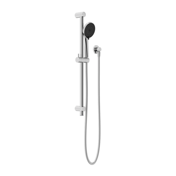 Round Metal Project Shower Rail NR318 - Hera BathwareChrome