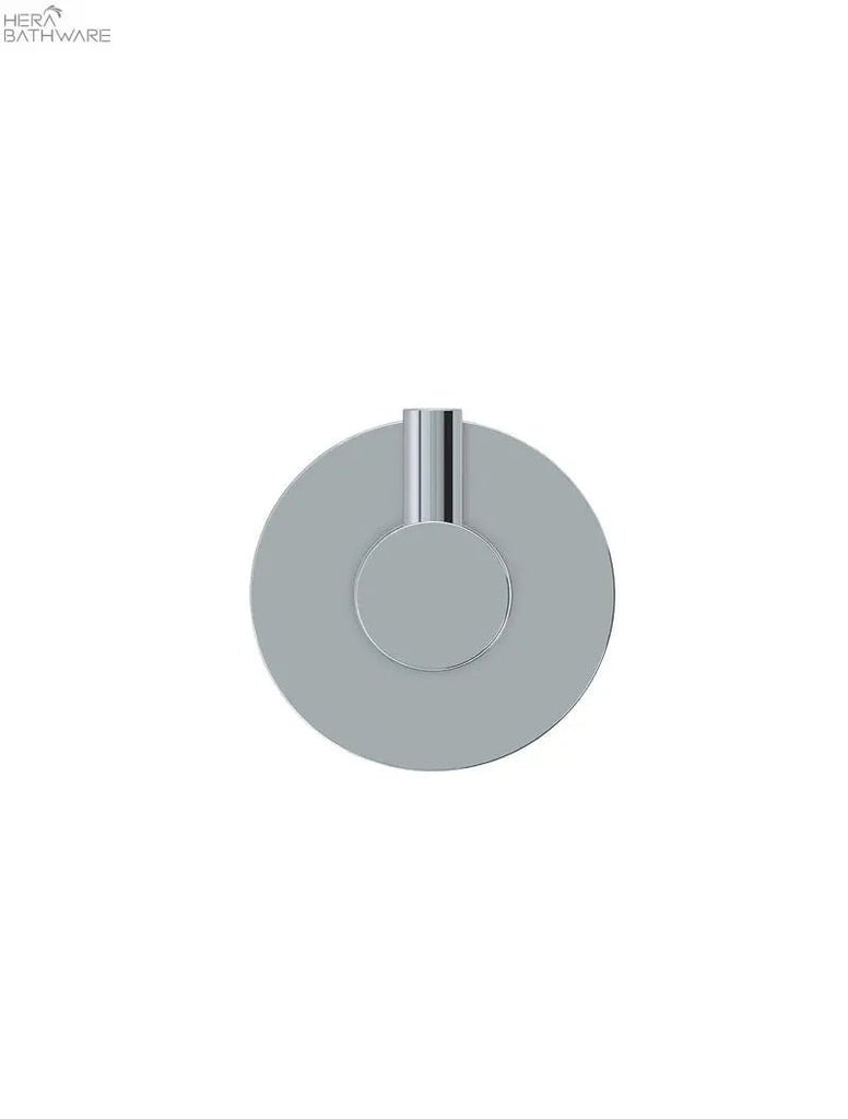 Round Robe Hook - Hera BathwareBrushed Nickel