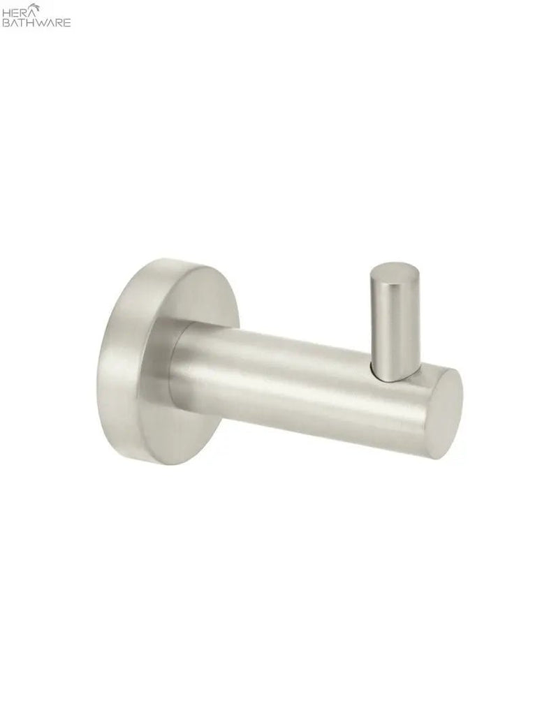 Round Robe Hook - Hera BathwareBrushed Nickel