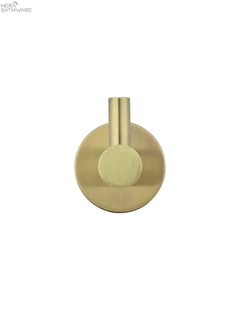Round Robe Hook - Hera BathwareMatte Black