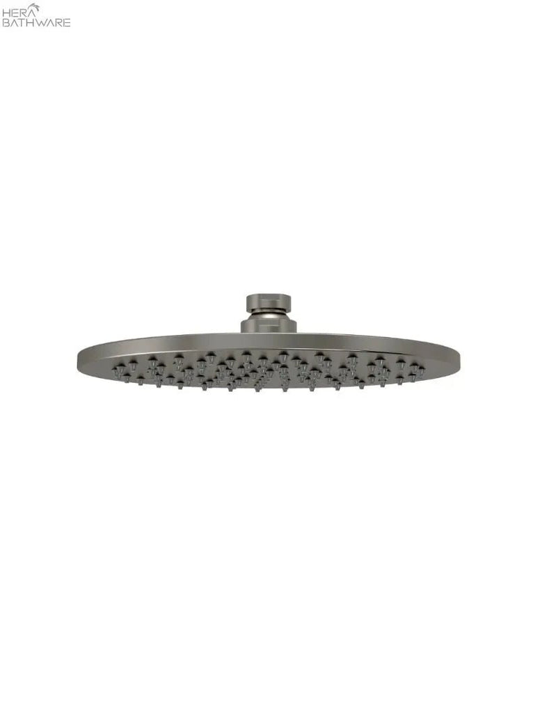 Round Shower Rose 200/300mm - Hera BathwareGun Metal200mm