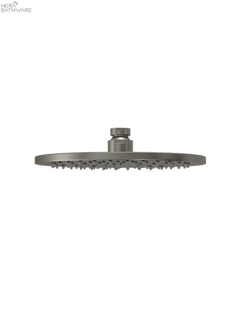 Round Shower Rose 200/300mm - Hera BathwareGun Metal200mm