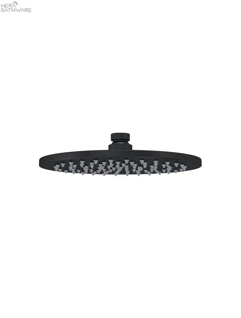 Round Shower Rose 200/300mm - Hera BathwareMatte Black200mm