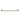 Round Single/Double Towel Rail 600mm - Hera BathwareChampagneSingle Towel Rail