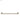 Round Single/Double Towel Rail 600mm - Hera BathwareChampagneSingle Towel Rail