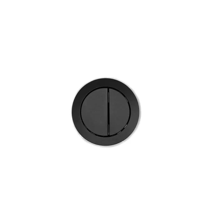 Round Toilet Flush Button - Hera BathwareMatte Black