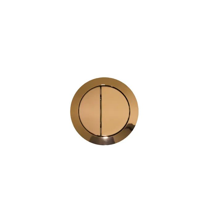 Round Toilet Flush Button - Hera BathwareRose Gold