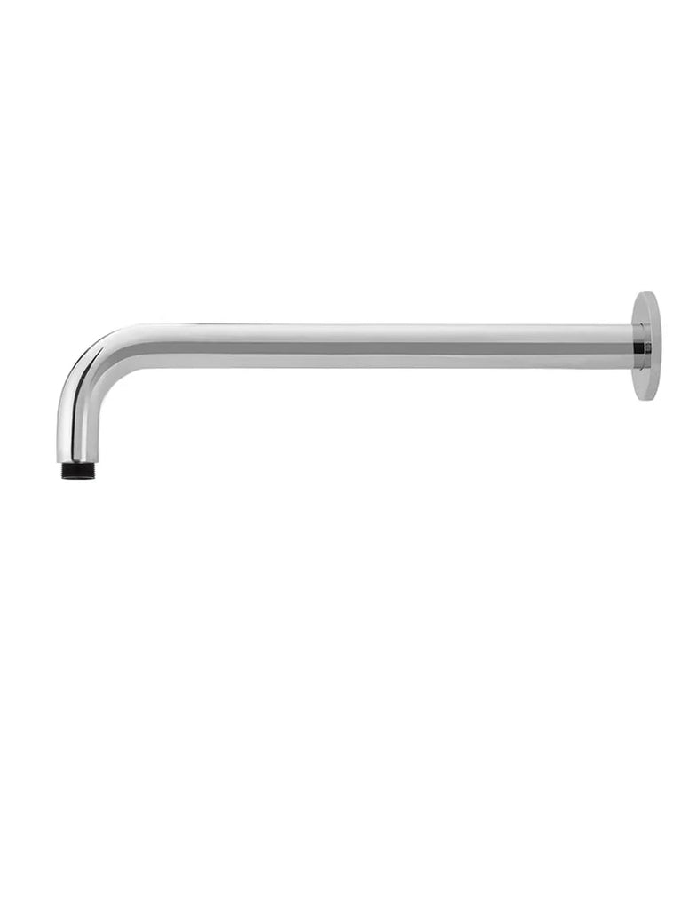 Round Wall Shower Arm 400mm - Hera BathwareCurved Shower ArmChrome