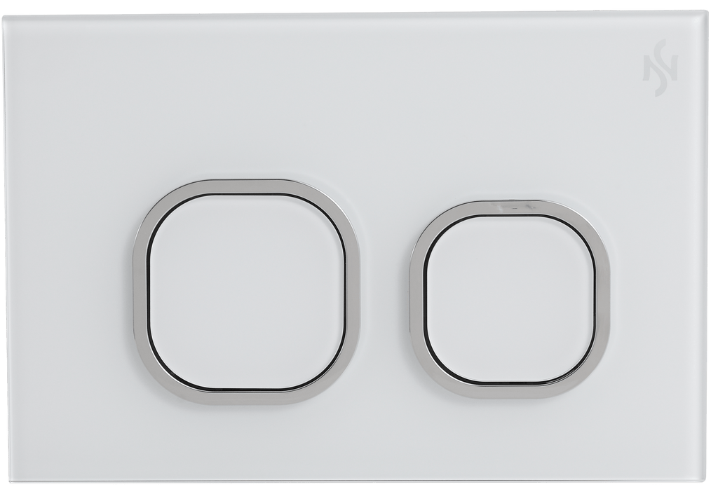 R&T Toilet Cistern Button Selection - Hera BathwareGlass Plate