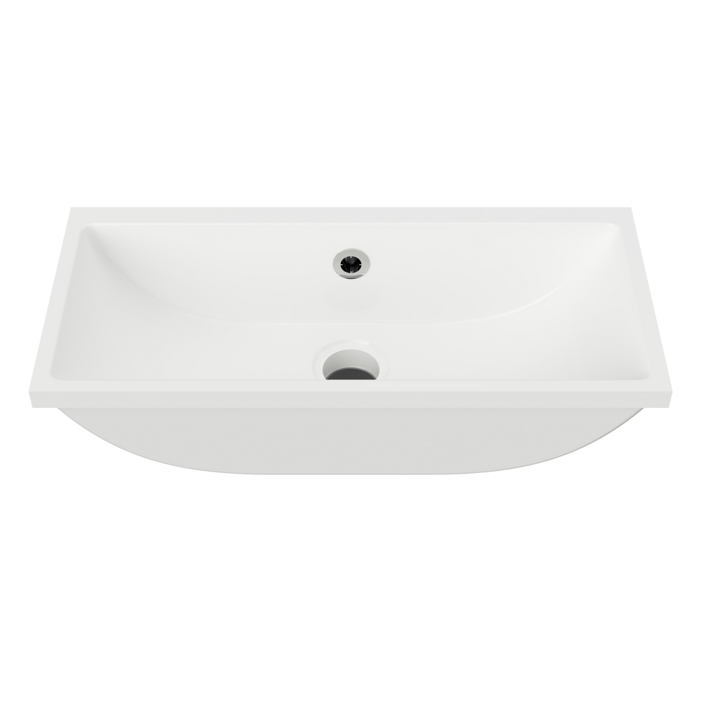 Ruby Undermount Basin 530mm White Gloss - Hera BathwareGloss White