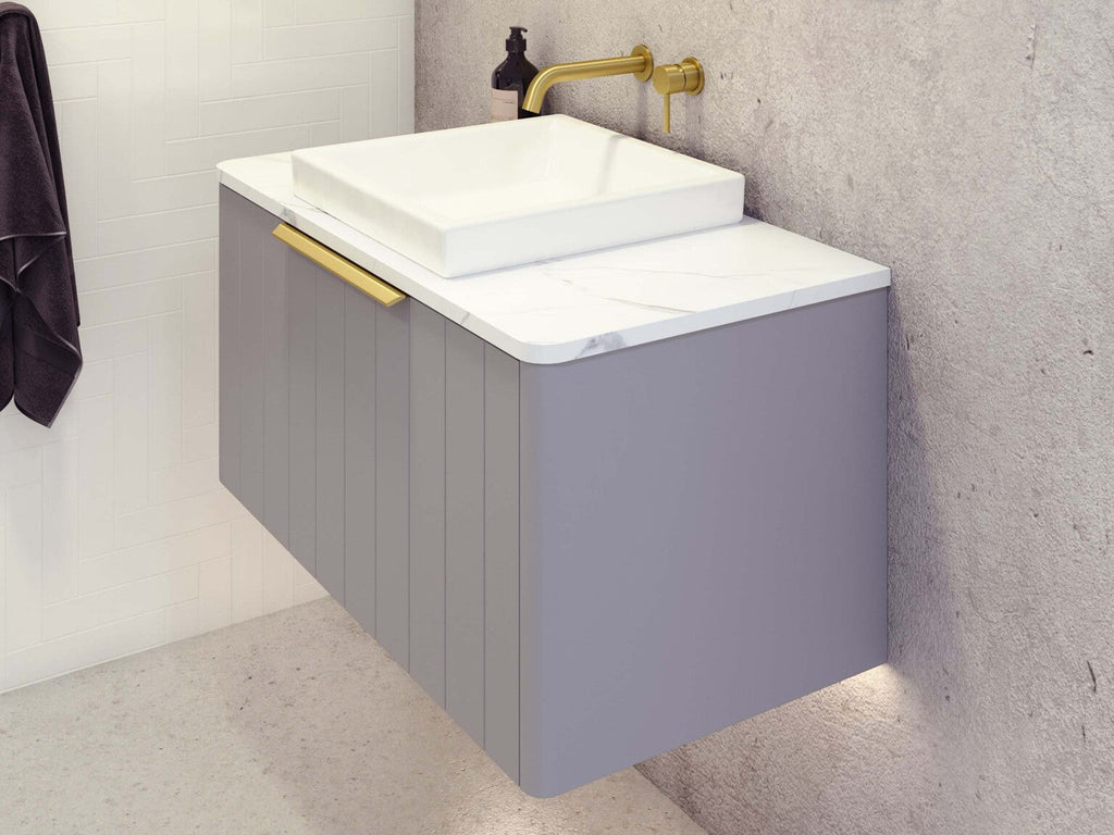 Saba Vanity Collection 600mm - 2100mm Cabinet only - Hera Bathware600mmCenter Bowl