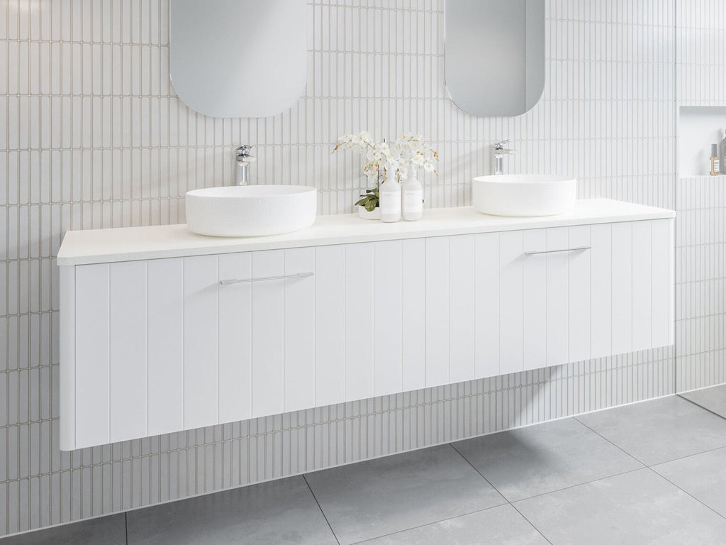 Saba Vanity Collection 600mm - 2100mm Cabinet only - Hera Bathware600mmCenter Bowl