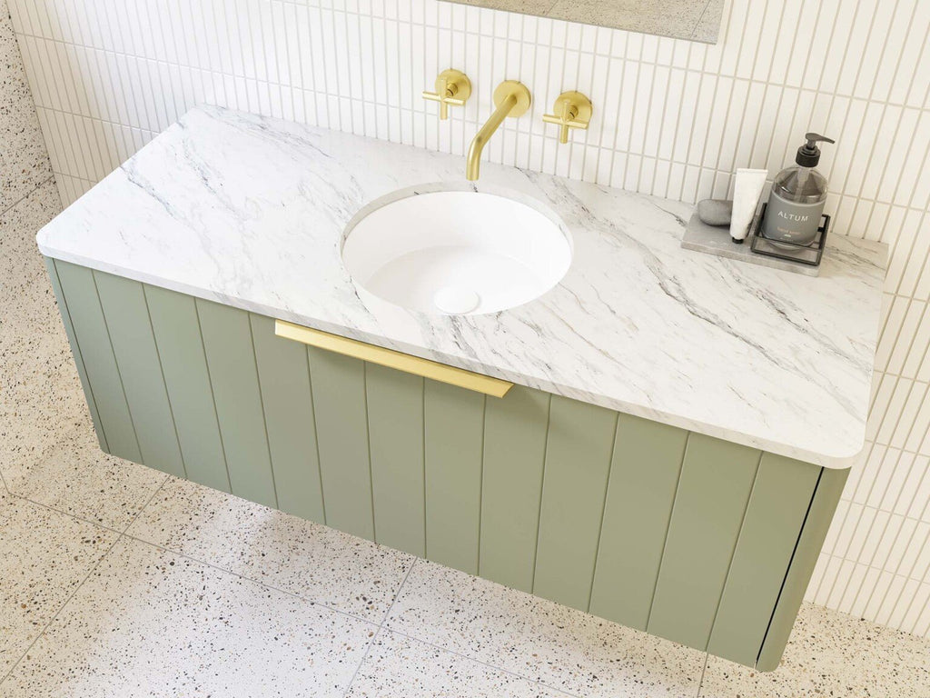 Saba Vanity Collection 600mm - 2100mm Cabinet only - Hera Bathware600mmCenter Bowl