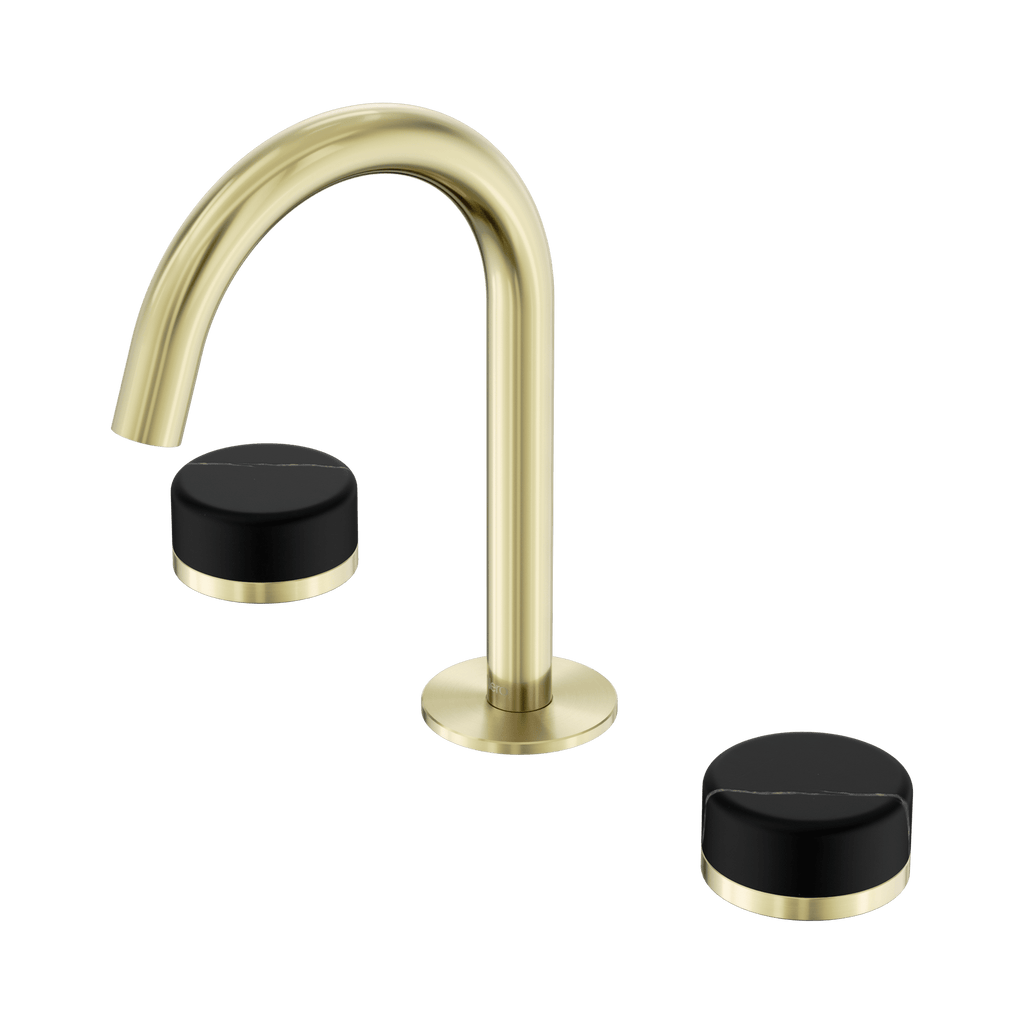 Serenity Basin Set Arc Spout - Hera BathwareMetalChrome