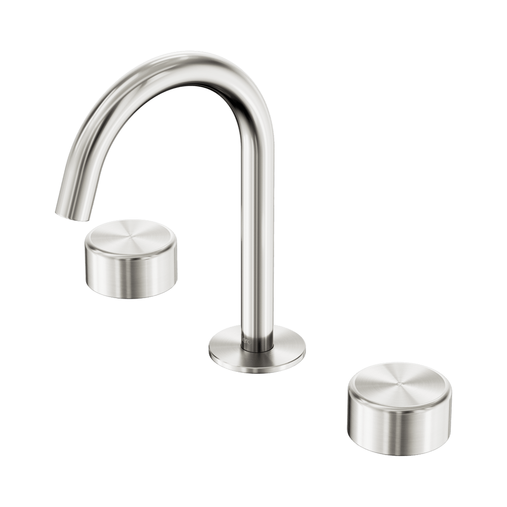 Serenity Basin Set Arc Spout - Hera BathwareMetalChrome
