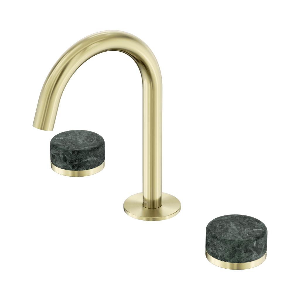 Serenity Basin Set Arc Spout - Hera BathwareMetalChrome