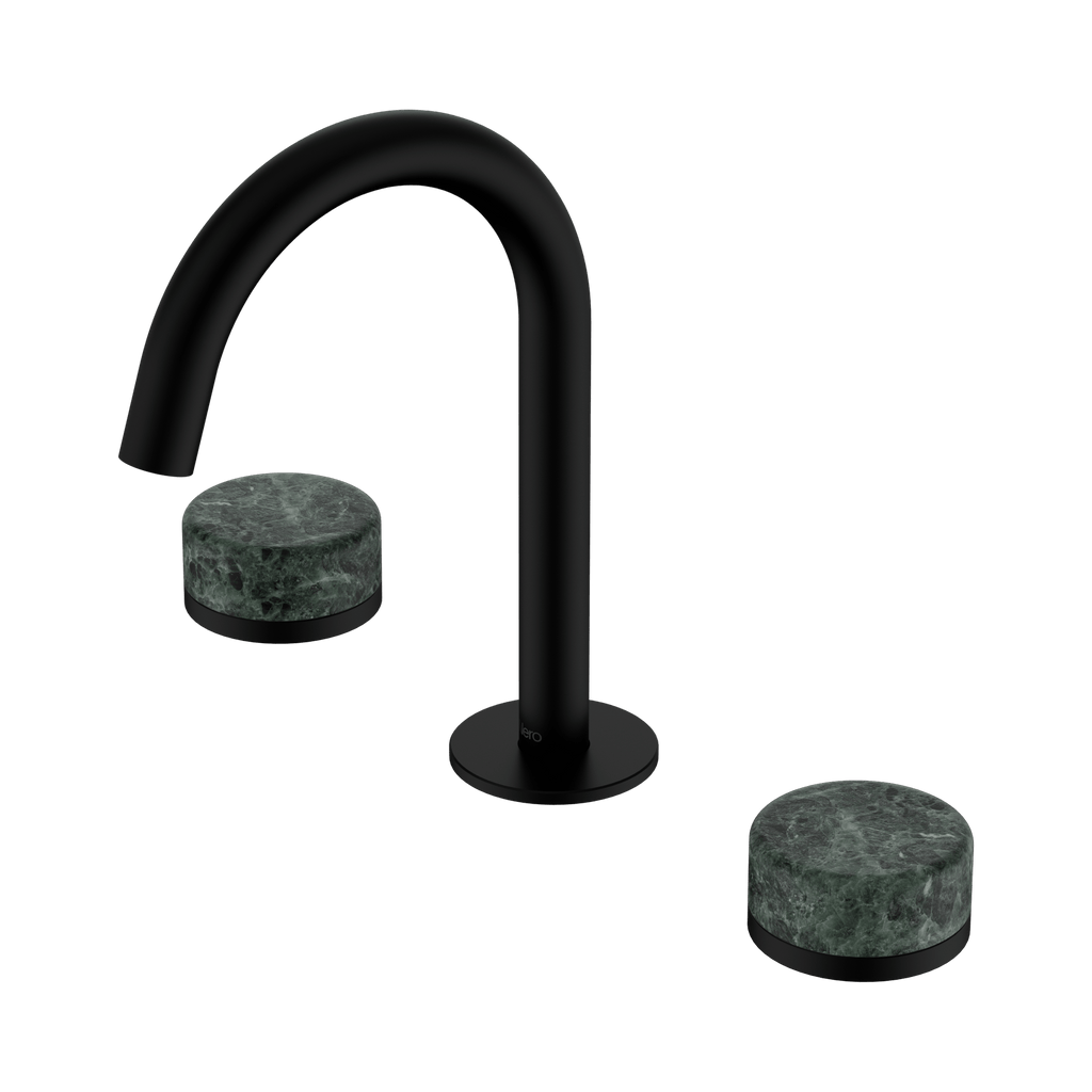 Serenity Basin Set Arc Spout - Hera BathwareMetalChrome
