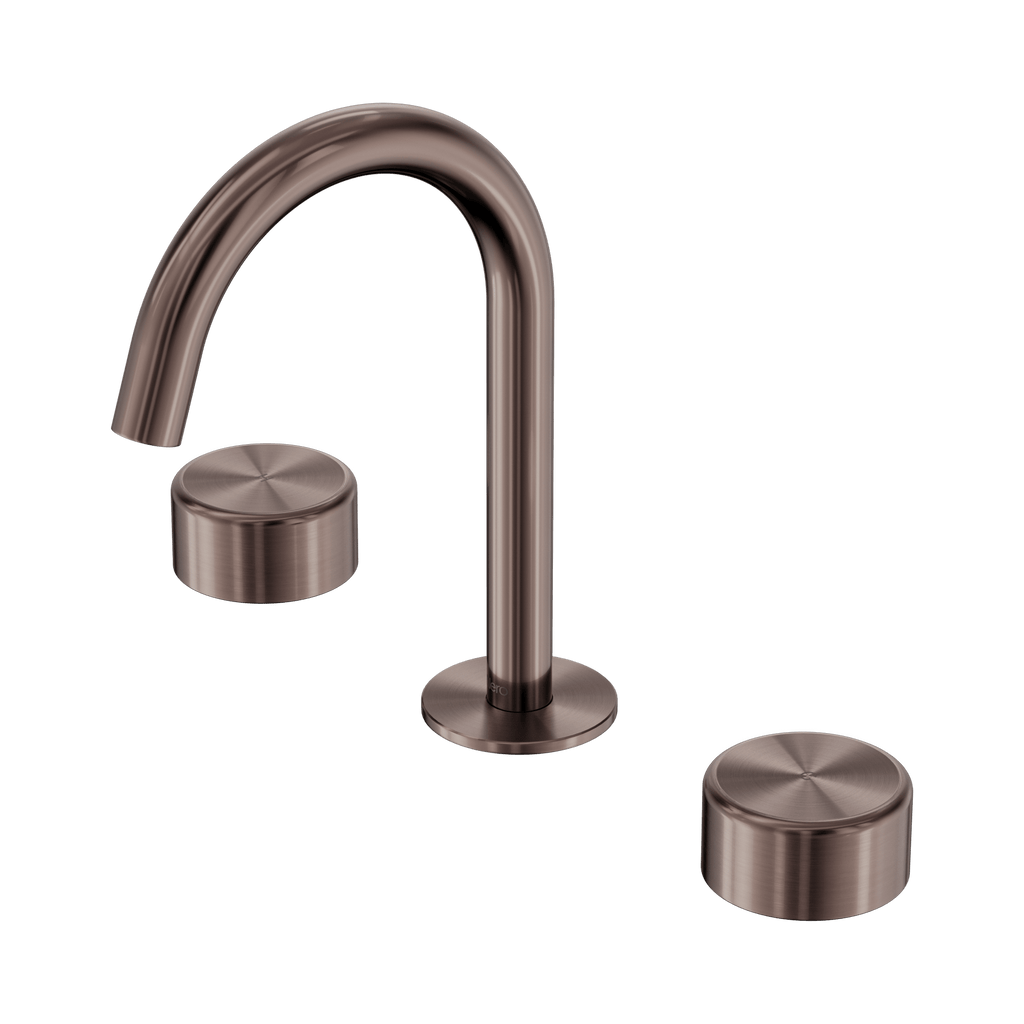 Serenity Basin Set Arc Spout - Hera BathwareMetalChrome