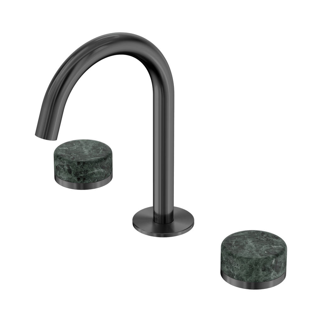 Serenity Basin Set Arc Spout - Hera BathwareMetalChrome