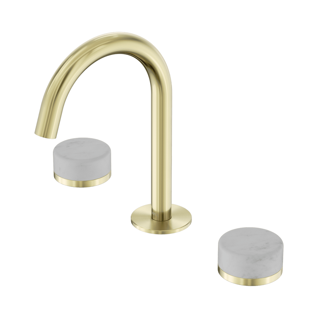 Serenity Basin Set Arc Spout - Hera BathwareMetalChrome