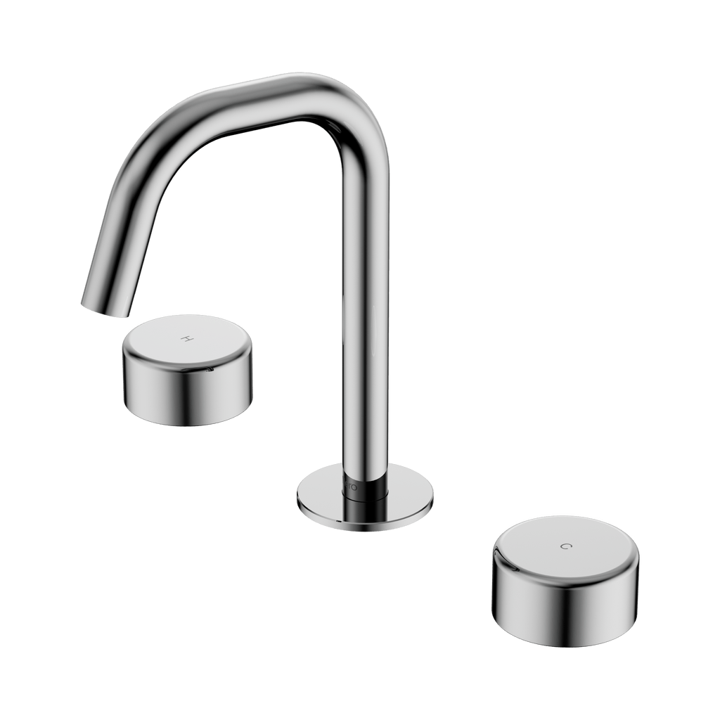 Serenity Basin Set Edge Spout - Hera BathwareMetalChrome