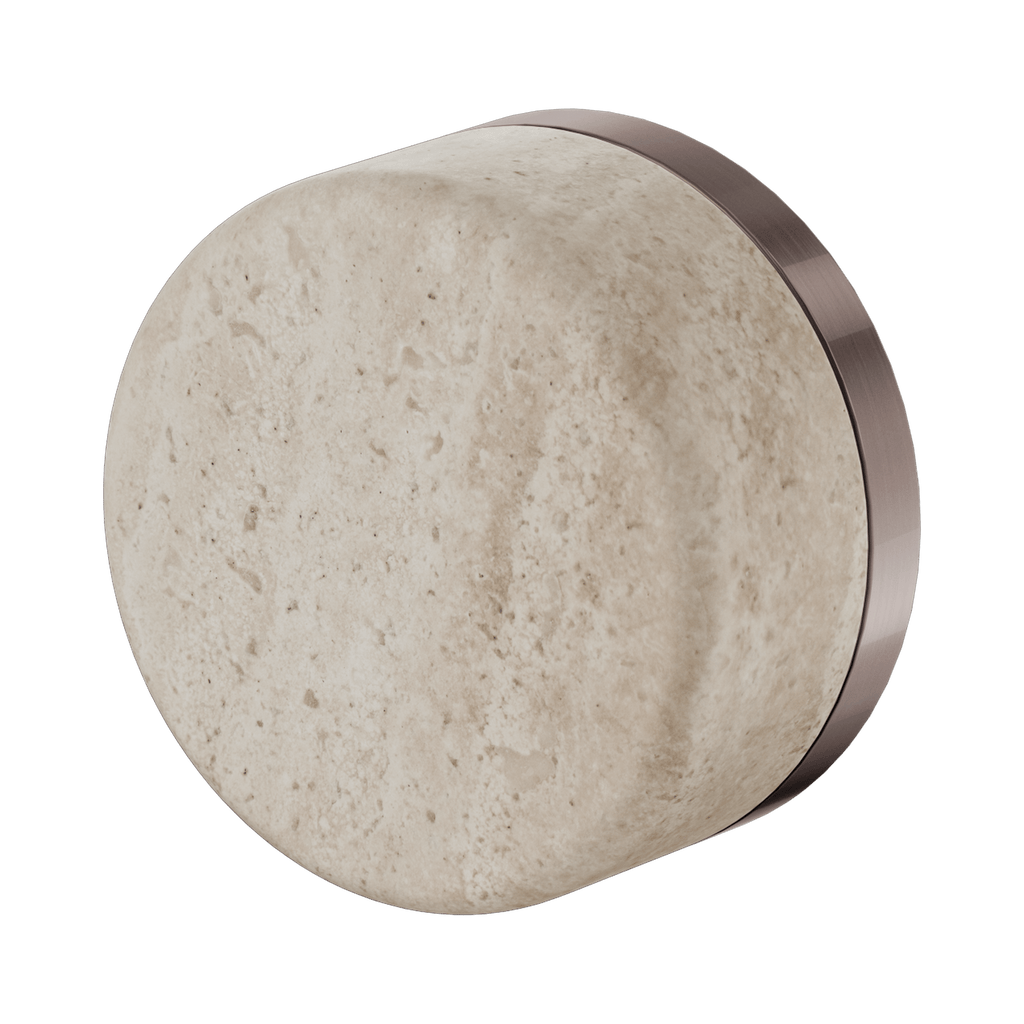 Serenity Carrara Progressive Shower Mixer - Hera BathwareRome TravertineBrushed Bronze