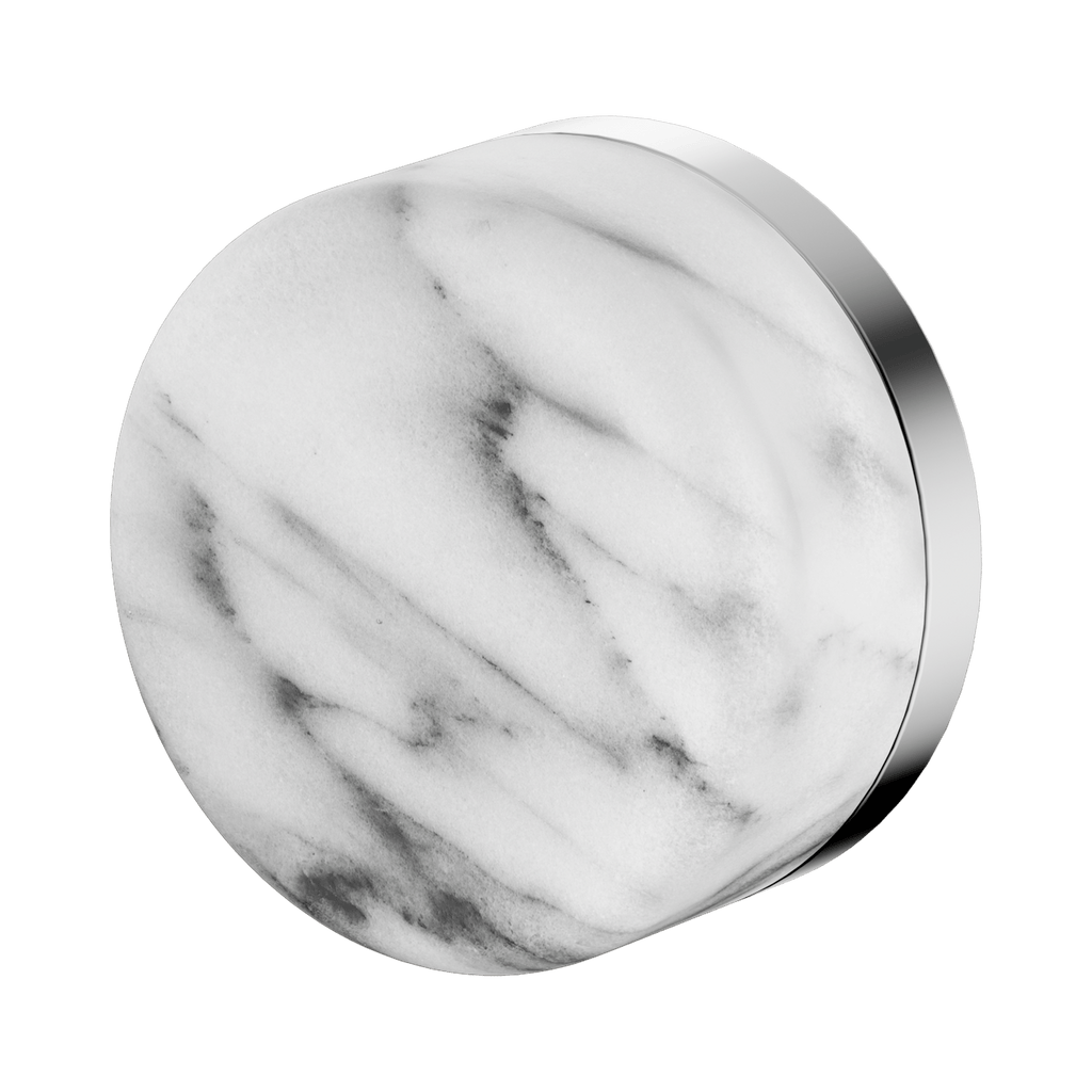 Serenity Carrara Progressive Shower Mixer - Hera BathwareArabescato Corchia (made to order 6 weeks)Chrome