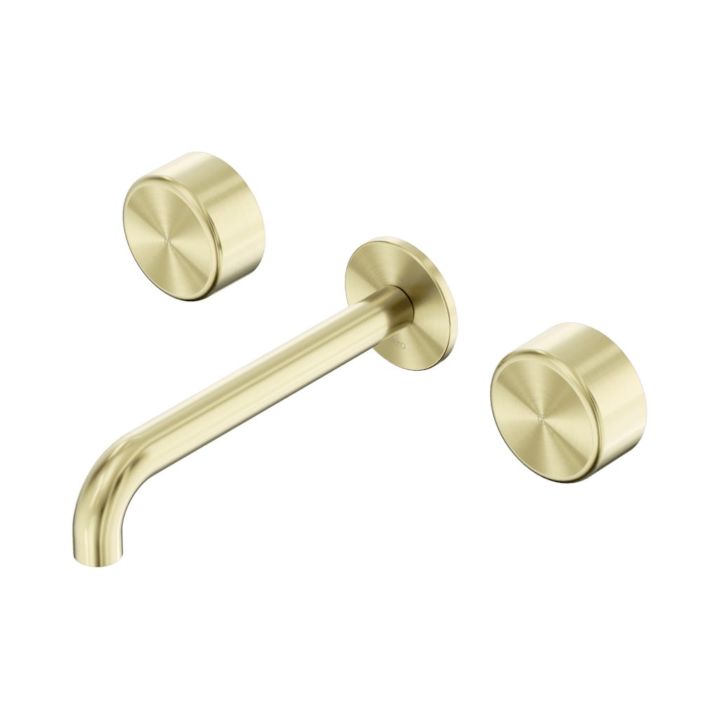 Serenity Wall Basin Set 160mm Spout - Hera BathwareMetalBrushed Gold