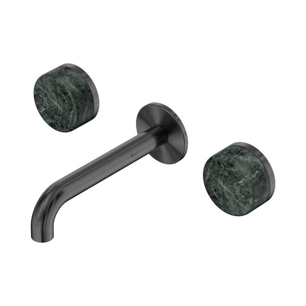 Serenity Wall Basin Set 160mm Spout - Hera BathwareArabesscato CorchiaGun Metal