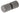 Shower Screen Handle – Fluted – Round - Hera Bathware X Bella Vista RND - 2834 - 6 - NR - GM | Gun Metal
