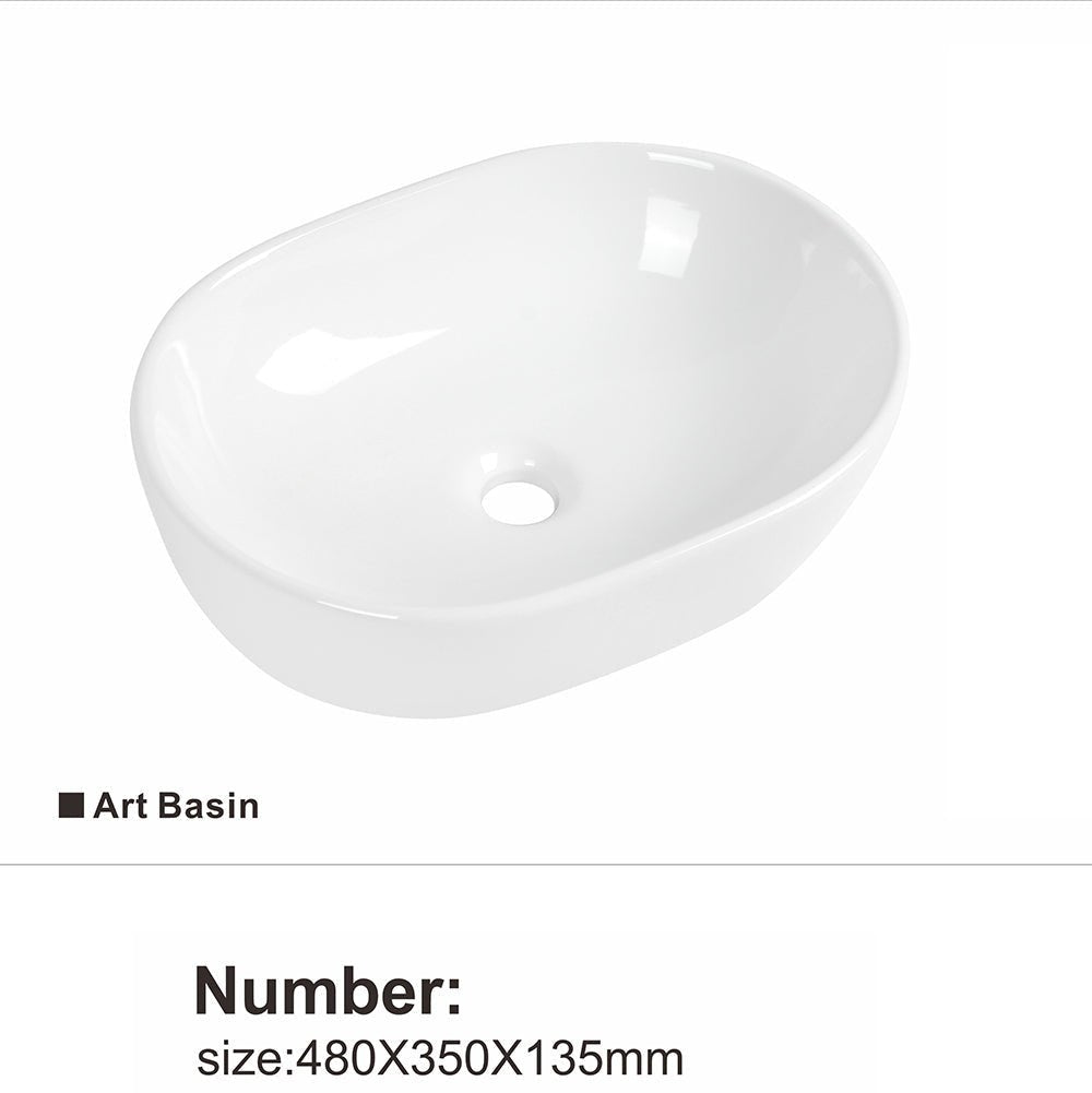 Sierra Above Counter Basin - Hera BathwareGloss White
