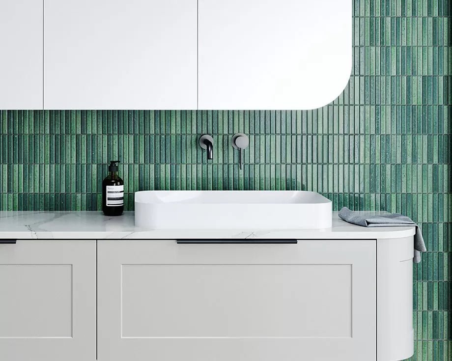 Silksurface 20mm Top Only | Timberline - Hera Bathware600mmPlain Stone Tops