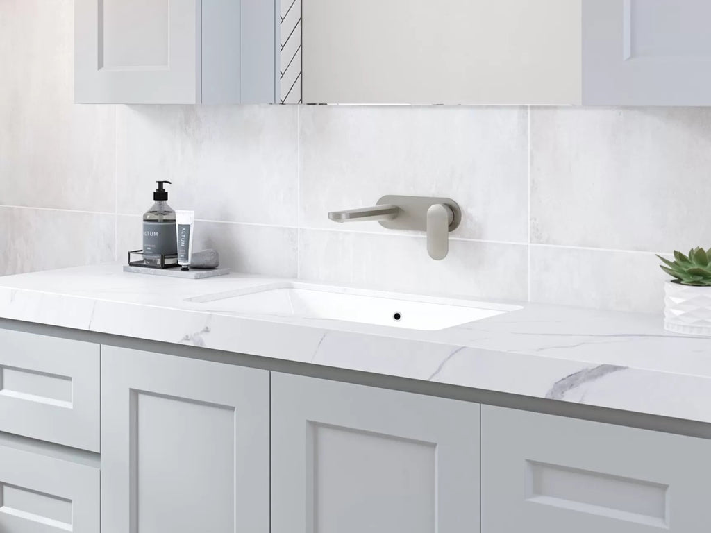 Silksurface 20mm Top Only | Timberline - Hera Bathware600mmPlain Stone Tops