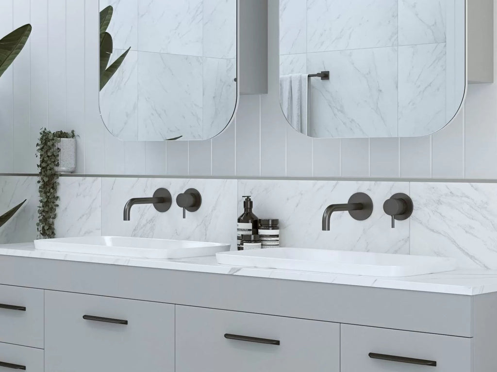 Silksurface 20mm Top Only | Timberline - Hera Bathware600mmPlain Stone Tops