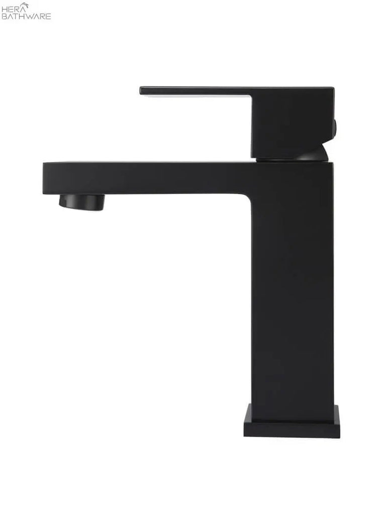 Square Basin Mixer - Matte Black - Hera BathwareMatte Black