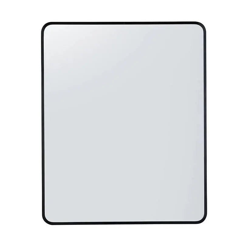 Square Black Aluminium Framed Mirror 500/650mm - Hera Bathware500*650mm